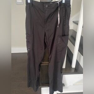 Black scrub pants. They have been worn a lot however still in good condition